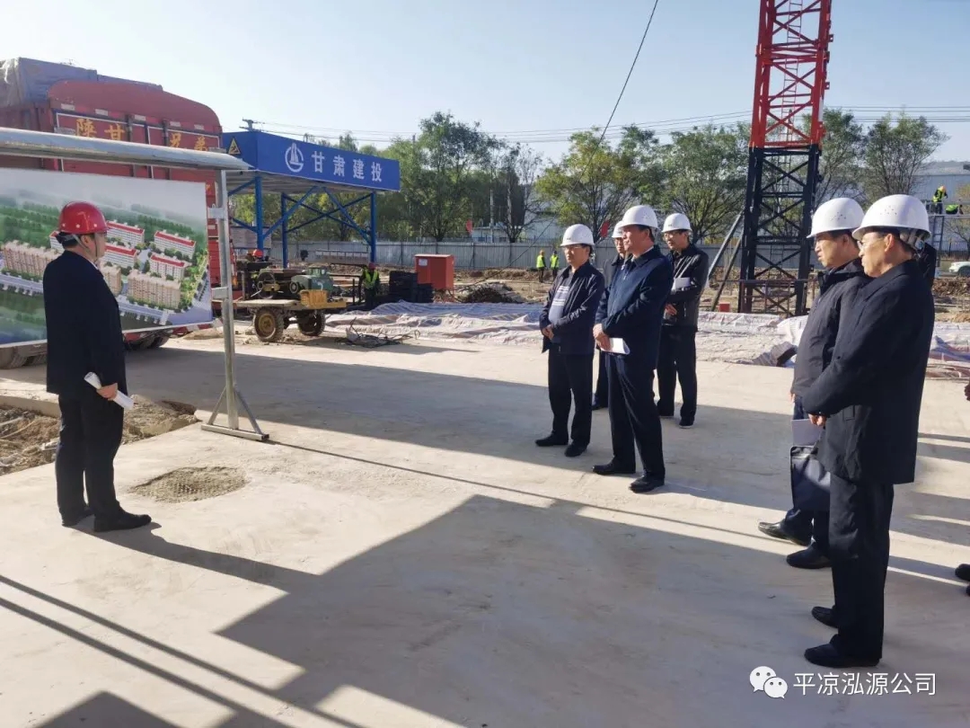 市委辦公室、市政府國(guó)資委督查泓源公司工作(圖2)